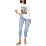 Women's Bloom State Wild Stems Graphic Short Sleeve Crew Neck Cotton T-Shirt