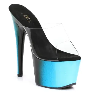 709-OMBRE 7" Inch Mule With Ombre Design
