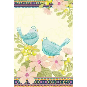 Anniversary Card with Love Birds