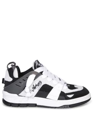 Area Patchwork Black/White Sneakers