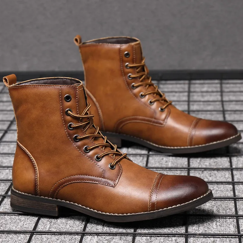 Aule Pointed Toe Martin Boots