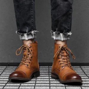 Aule Pointed Toe Martin Boots