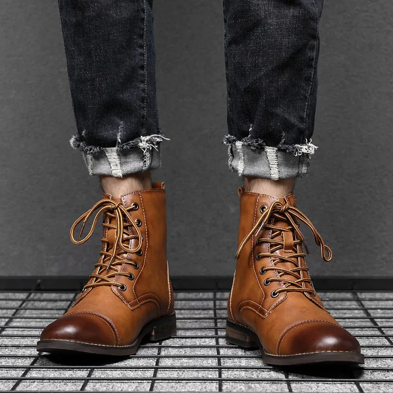 Aule Pointed Toe Martin Boots