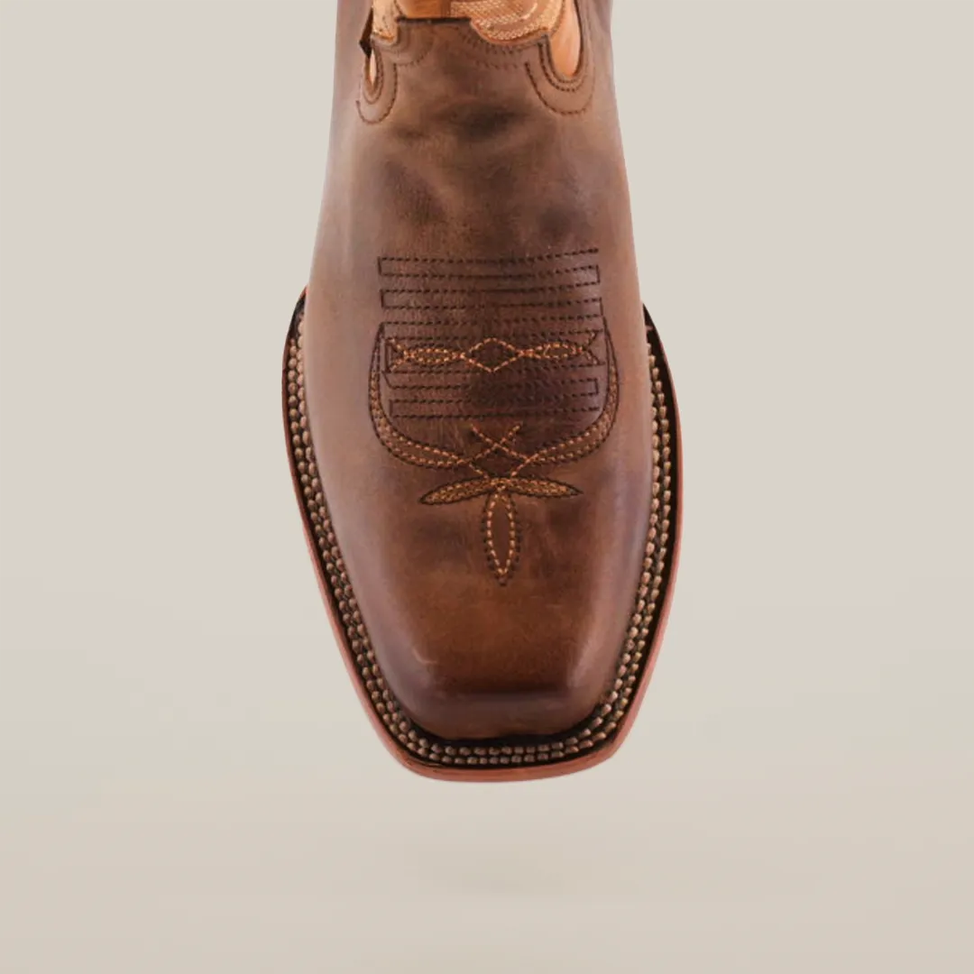 Azkar Tan - Wide Cutter Toe