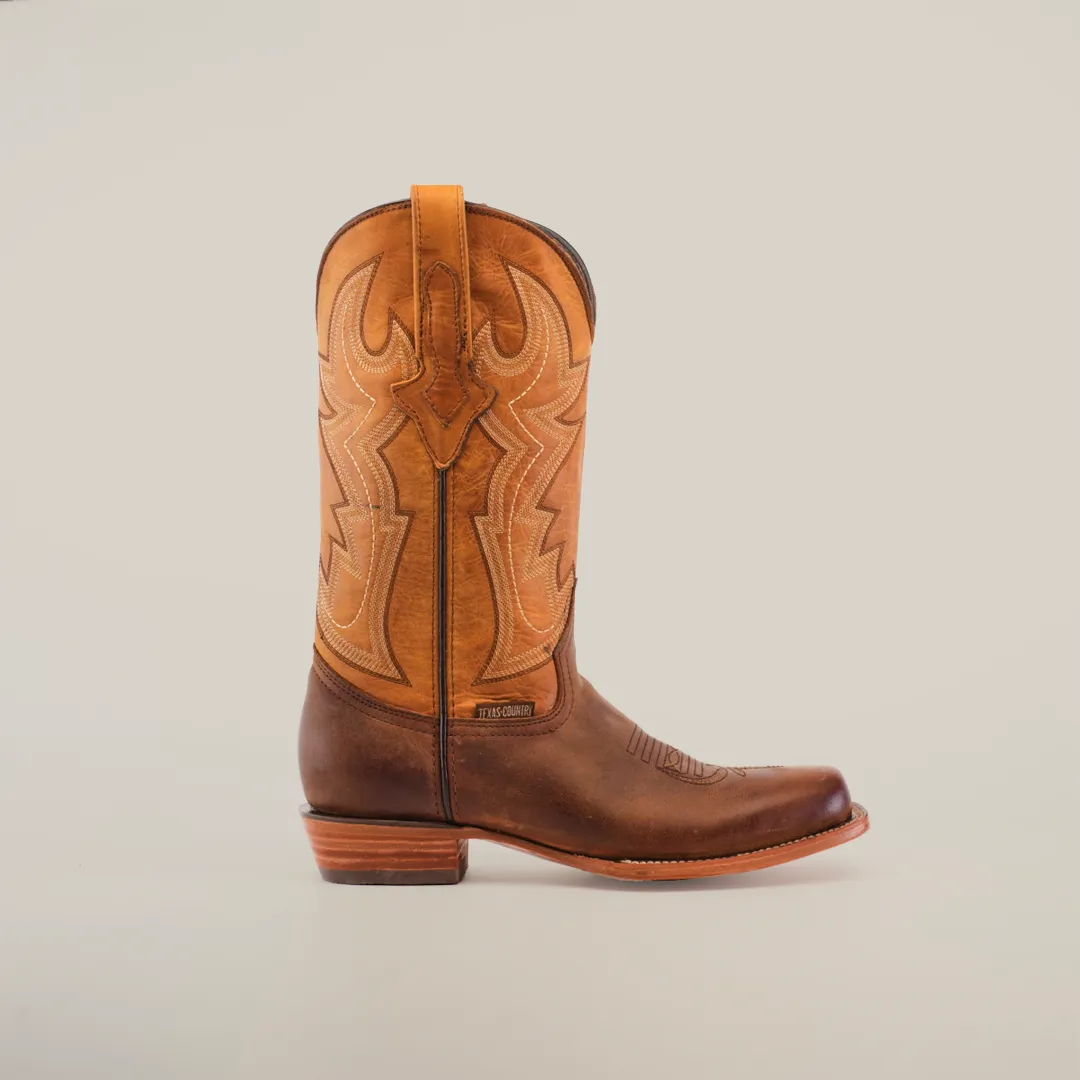 Azkar Tan - Wide Cutter Toe