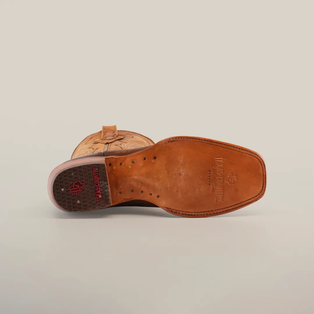 Azkar Tan - Wide Cutter Toe