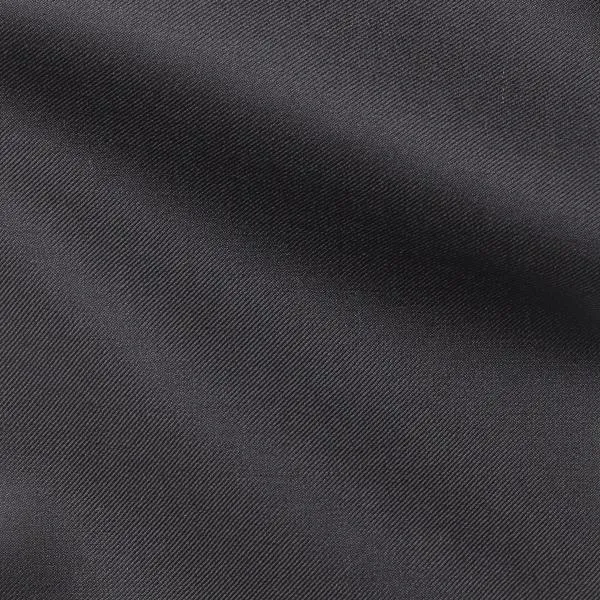 Barberis Canonico Black Twill S110 Merino Wool Doppio Ritorto