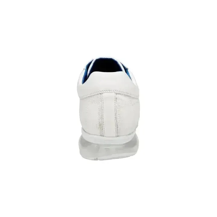 Belvedere Magnus Sneaker Shoes Ostrich Patchwork White E21
