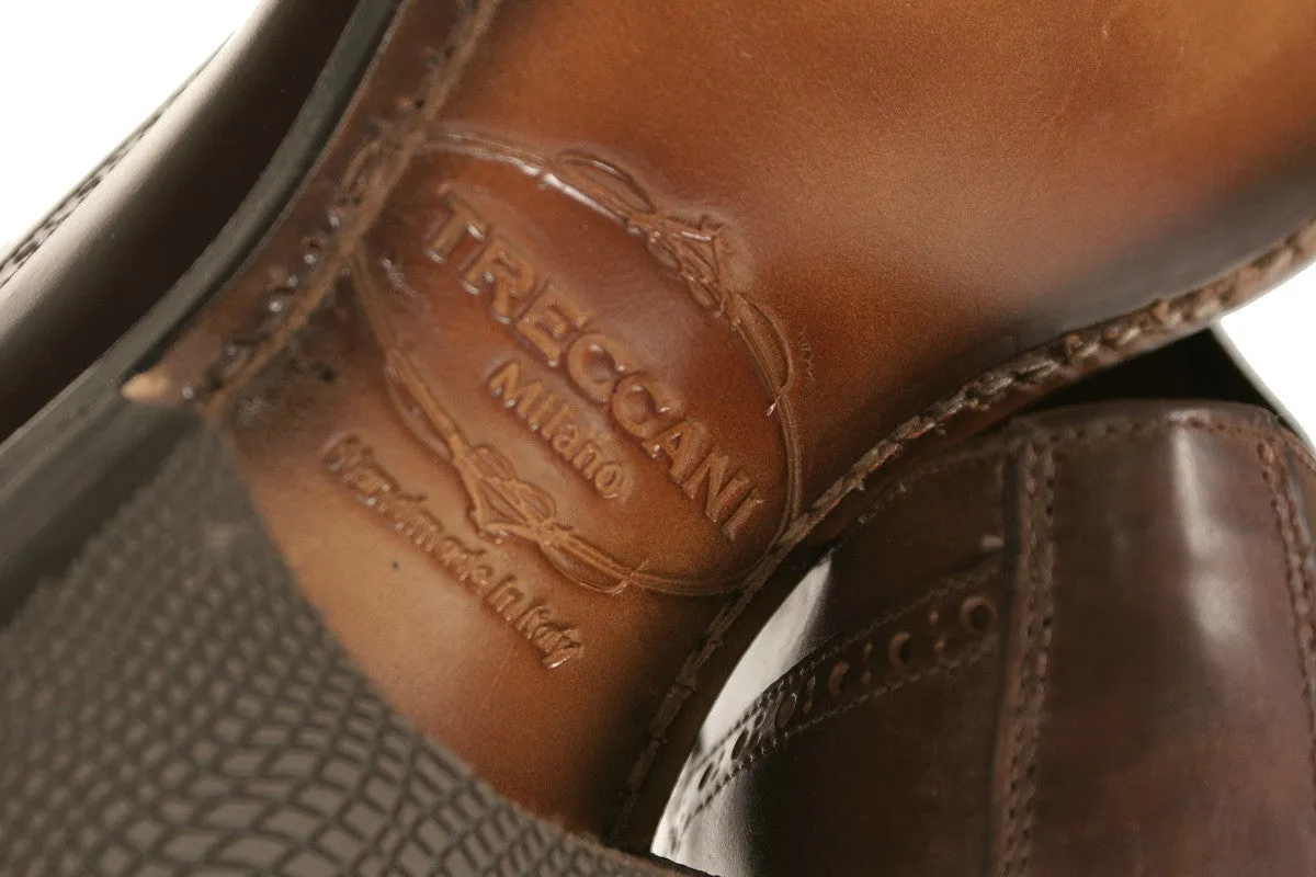 Calabria Shell Cordovan Leather Derby Shoes
