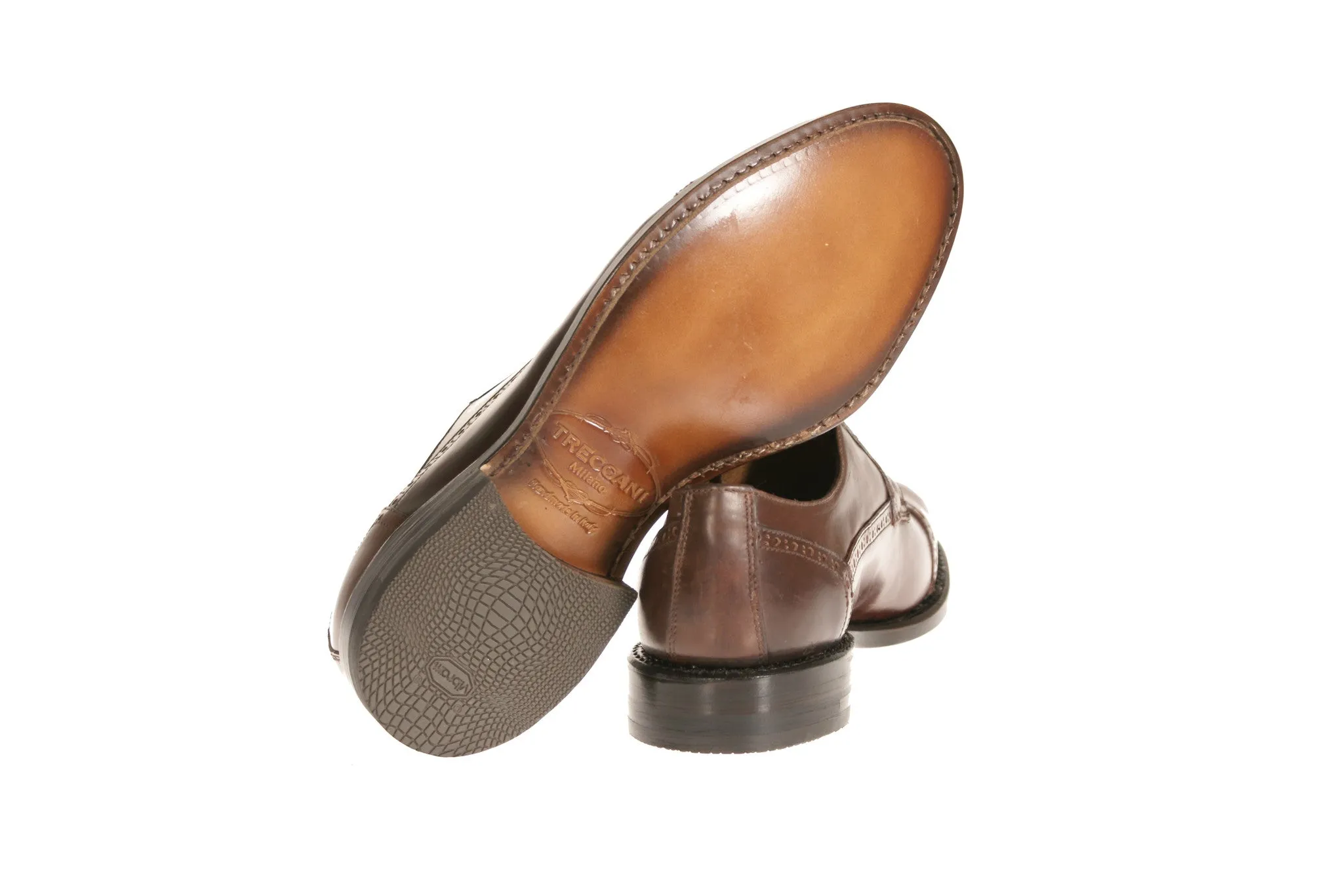 Calabria Shell Cordovan Leather Derby Shoes
