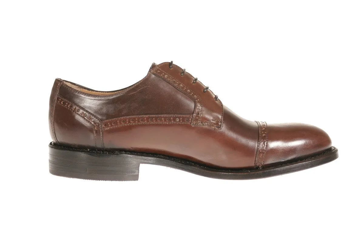 Calabria Shell Cordovan Leather Derby Shoes