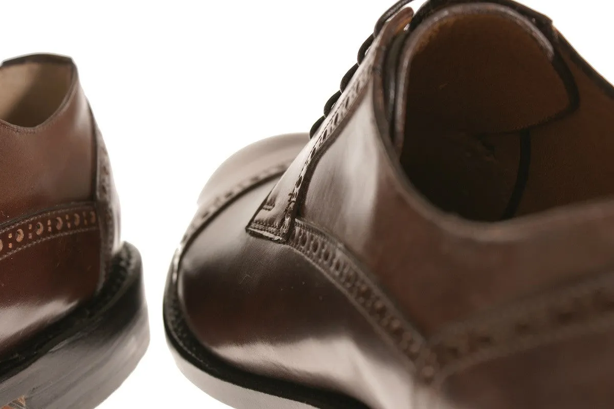Calabria Shell Cordovan Leather Derby Shoes
