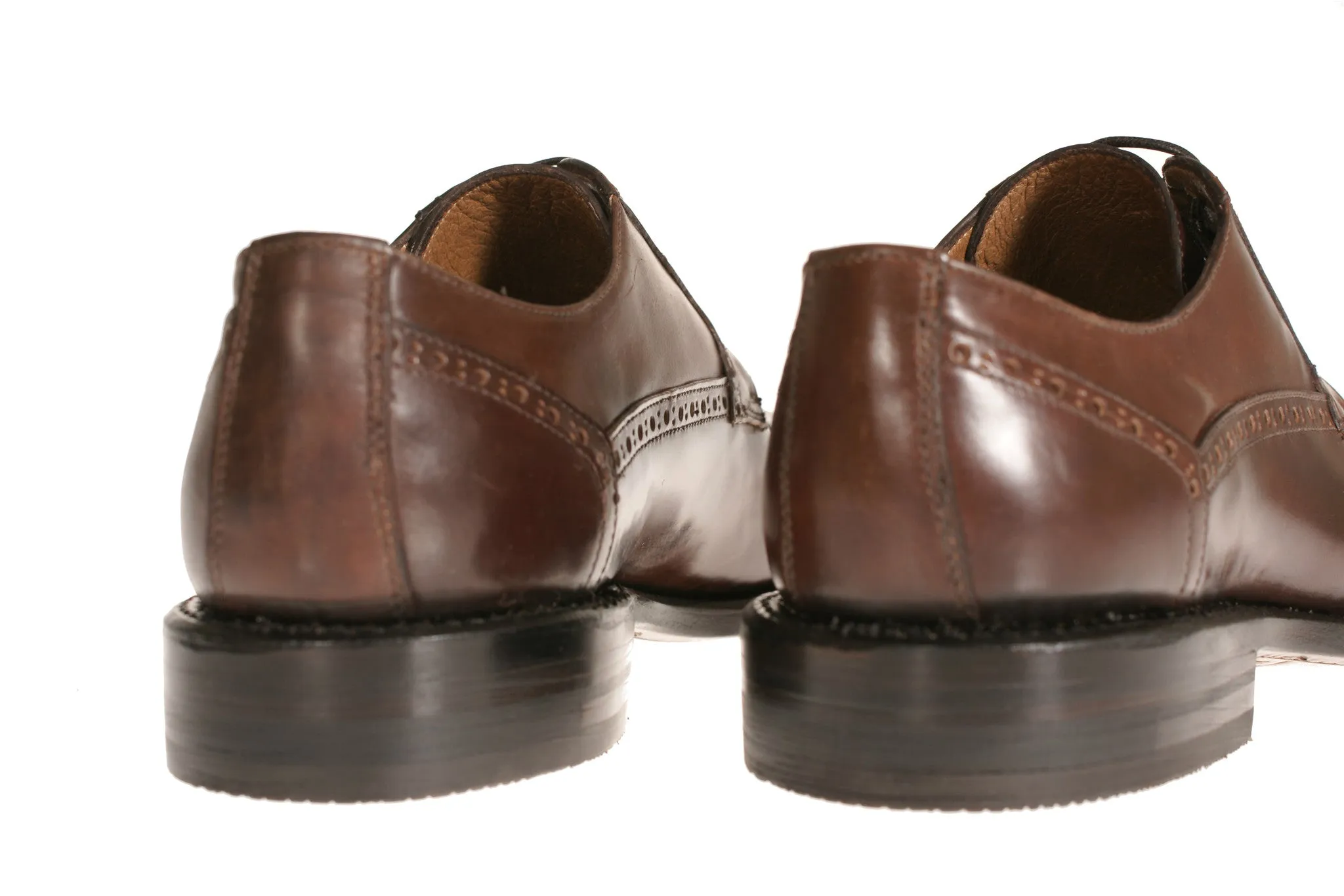 Calabria Shell Cordovan Leather Derby Shoes