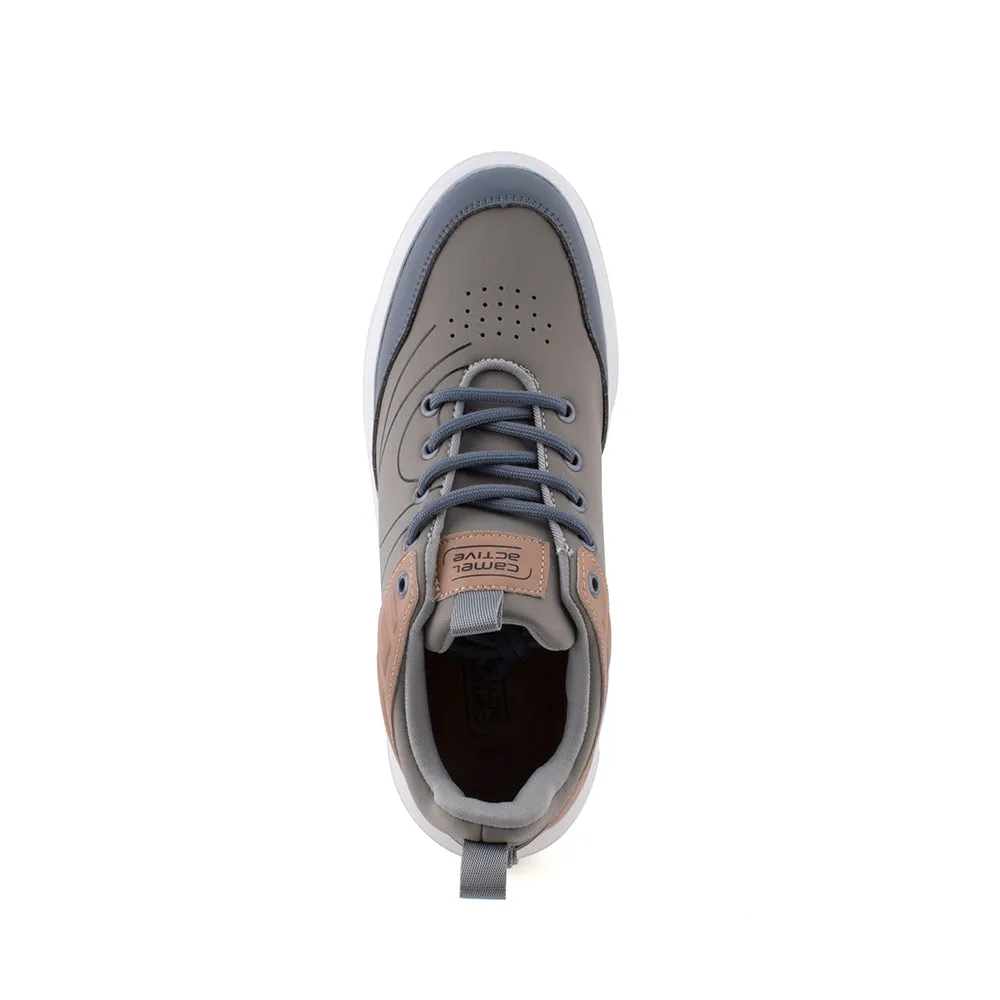 camel active Women Alex 2 Court-Sneakers  with slip-on comfort Panel Design Ladies Alex 2 -762302-YX01SV-6-KHAKI