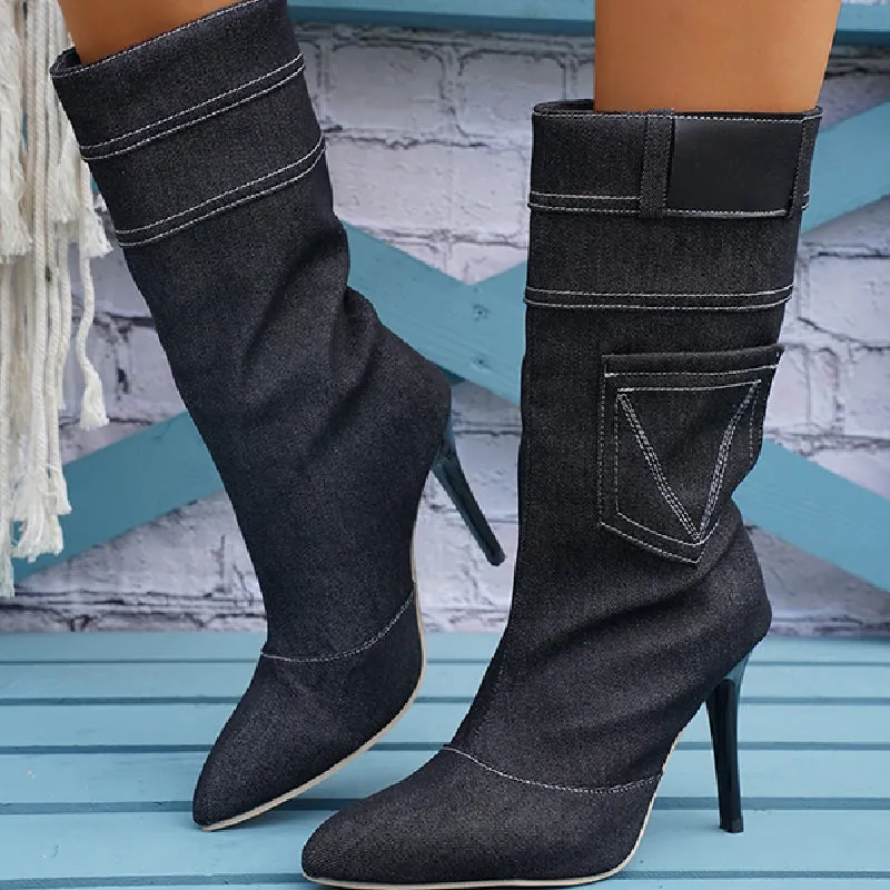 Casual Patchwork Pointed Out Door Shoes GJ0049