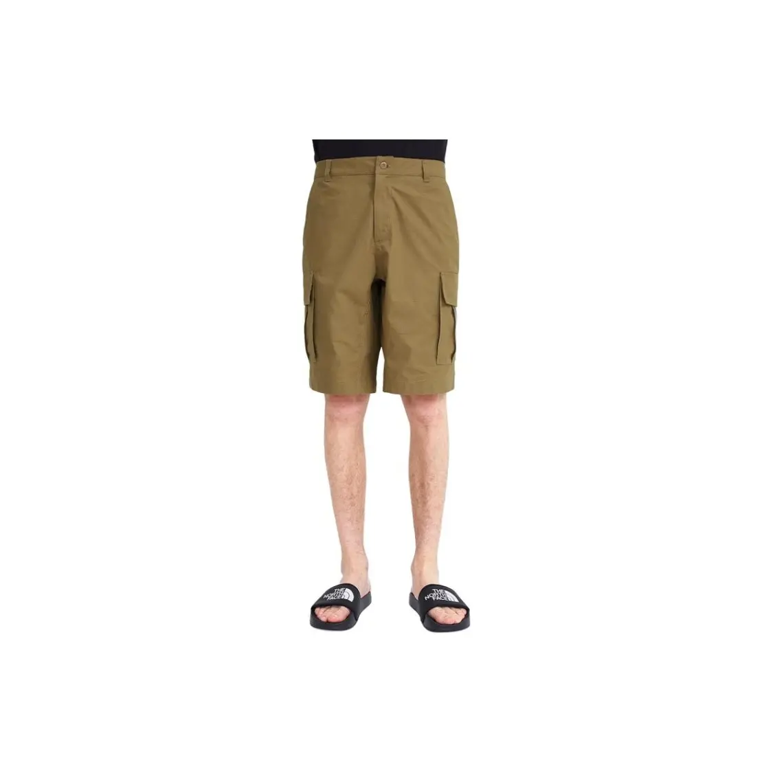 casual athletic breathable Solid shorts men's Khaki
