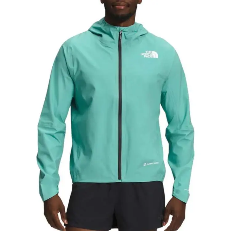 The North Face Futurelight Solid print logo hooded long sleeve outerwear jacket men's