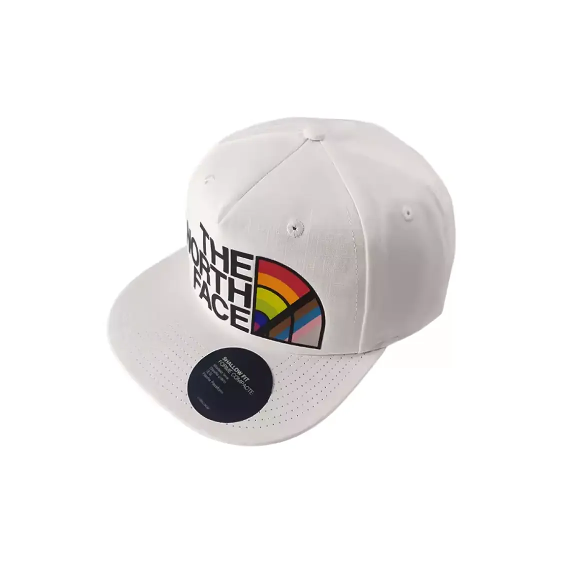 The North Face logo logo cotton baseball cap unisex couples' style multi-colour