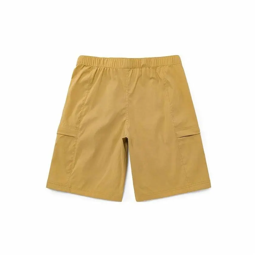 SS22 Solid outdoor athletic shorts men's Brown