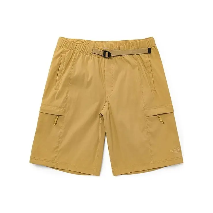 SS22 Solid outdoor athletic shorts men's Brown