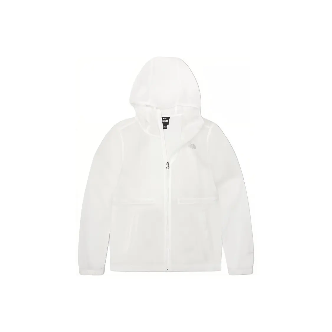 The North Face Urban Exploration Solid outdoor water-repellent comfortable lightweight hooded waterproof and windproof UV-resistant sun protection garment women's White
