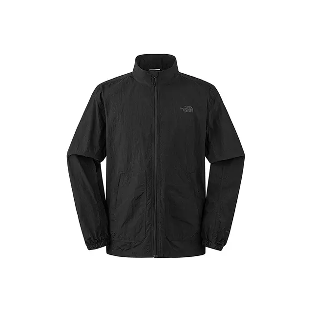 The North Face M66 Solid stand collar outdoor athletic windproof jacket outerwear men's Black