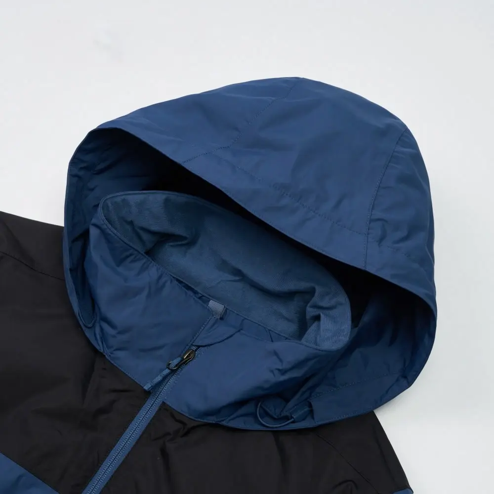 The North Face outdoor breathable long sleeve hard shell hardshell jacket men's Blue