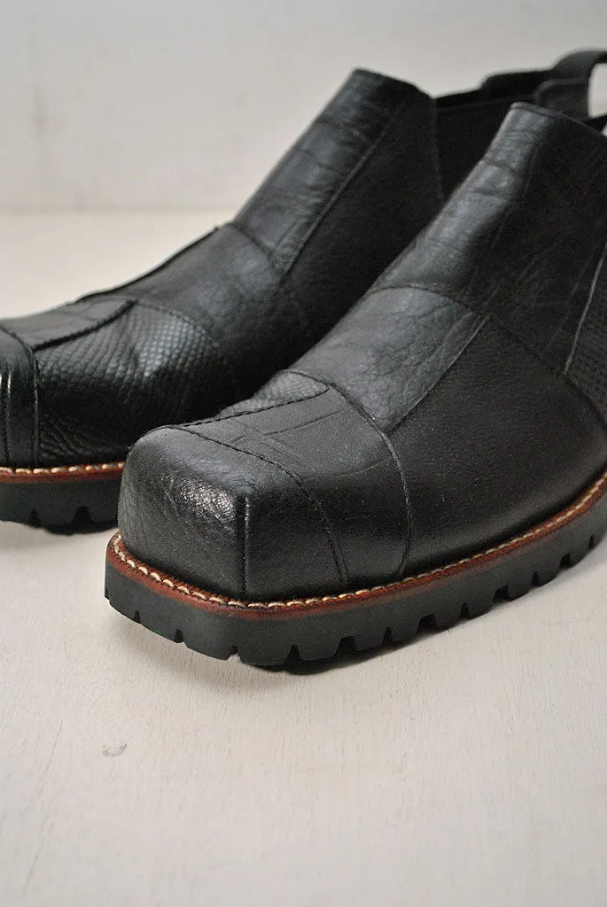 COMME des GARCONS HOMME PLUS PATCHWORK SIDEGORE SHOES
