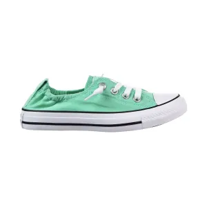 Converse Chuck Taylor All Star Shoreline Womens Slip-On Shoes Green Glow/White/Black