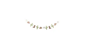 Cowboy Party Banner