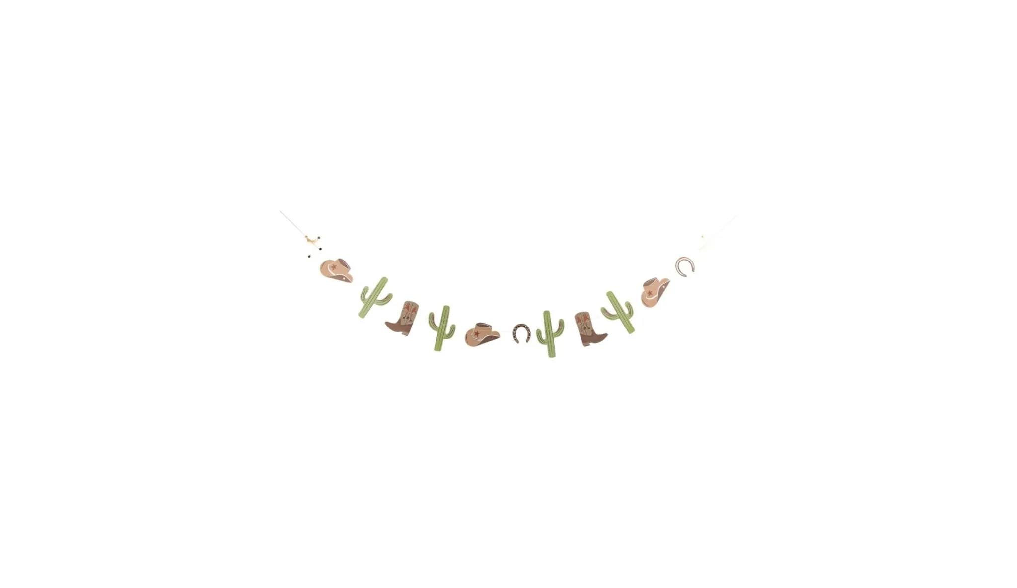 Cowboy Party Banner