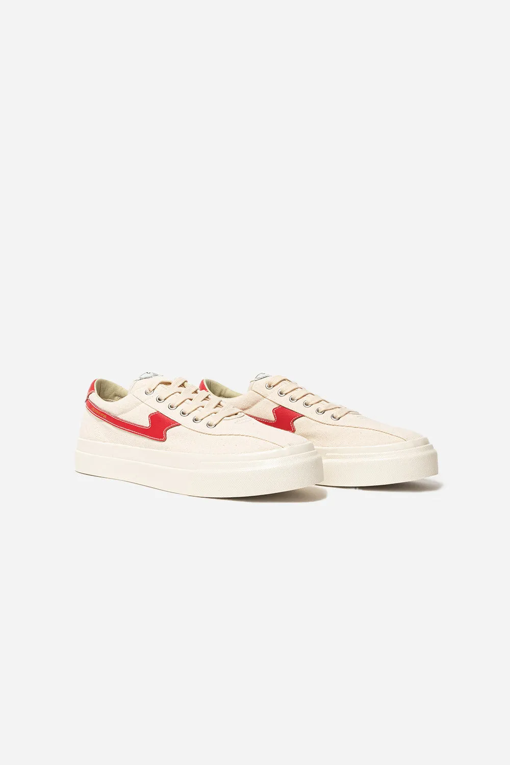 Dellow S-Strike Canvas - Ecru & Red