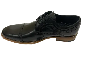 Dickinson Cap Toe Oxford Black Stacy Adams