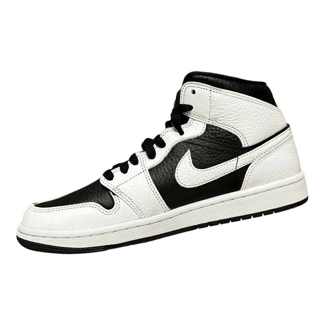 Jordan 1 Mid Split Black White (W)