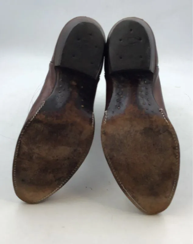 Justin Men's Brown Cowboy Western Boots - Size 9