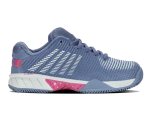 K-Swiss Women's Hypercourt Express 2 Hb Infinity Blue Blush Carmine Rose Shoes