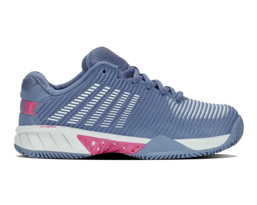 K-Swiss Women's Hypercourt Express 2 Hb Infinity Blue Blush Carmine Rose Shoes