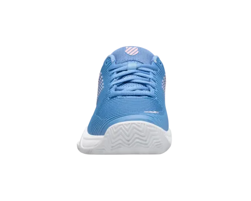 K-Swiss Women's Hypercourt Express 2 Hb Silver Lake Blue White Orchid Pink Shoes