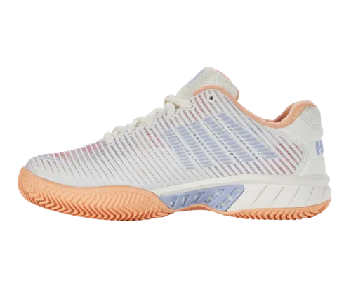 K-Swiss Women's Hypercourt Express 2 Hb Star White Peach Fuzz Heather Shoes