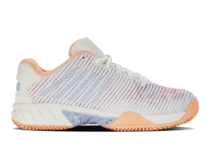 K-Swiss Women's Hypercourt Express 2 Hb Star White Peach Fuzz Heather Shoes