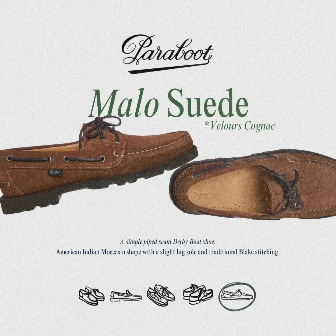 MALO SUEDE - VELOURS COGNAC