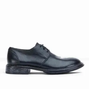 MOMA Italian Lace-Up Oxford - Black