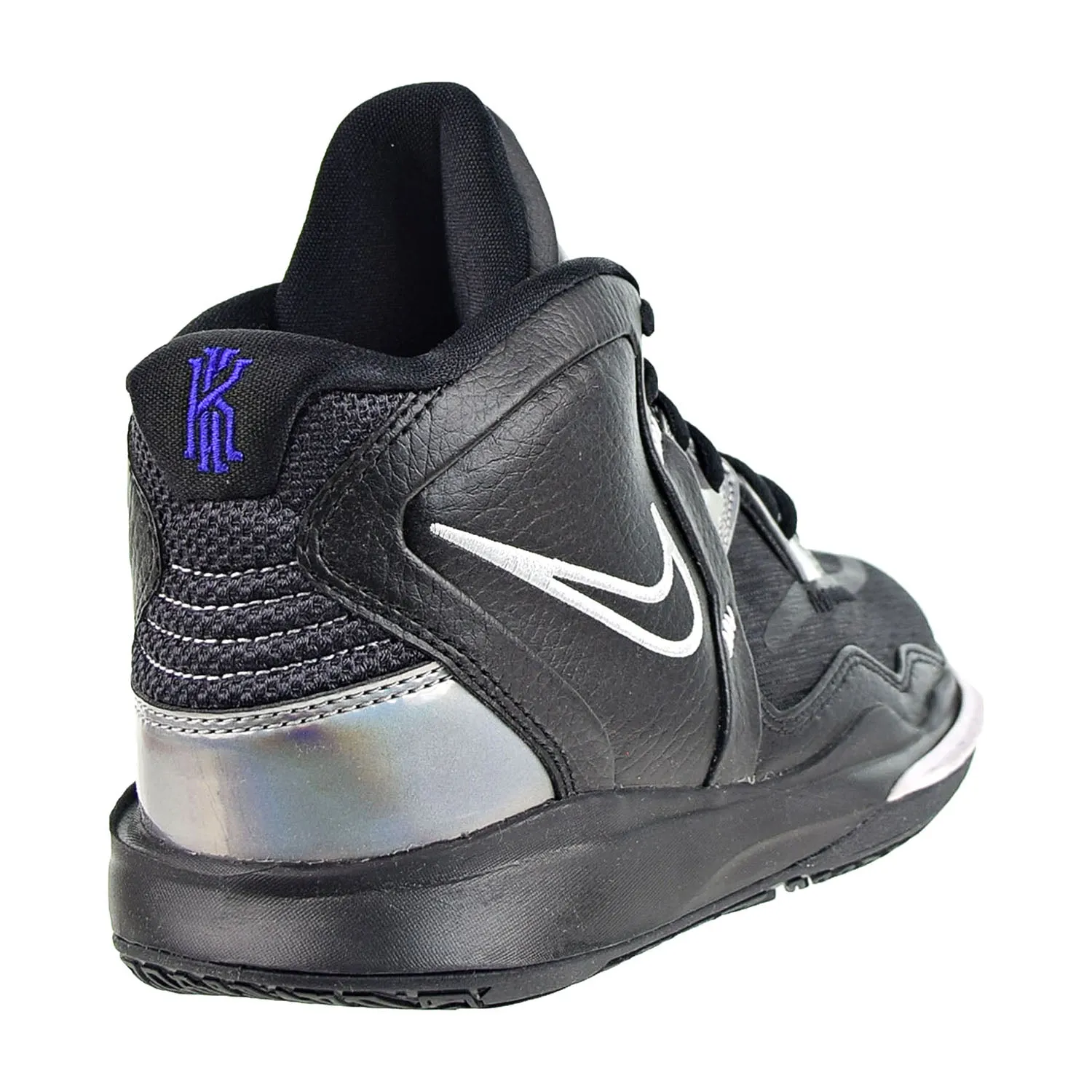 Nike Kyrie Infinity (GS) Big Kids' Shoes Black-Metallic Silver-Concord