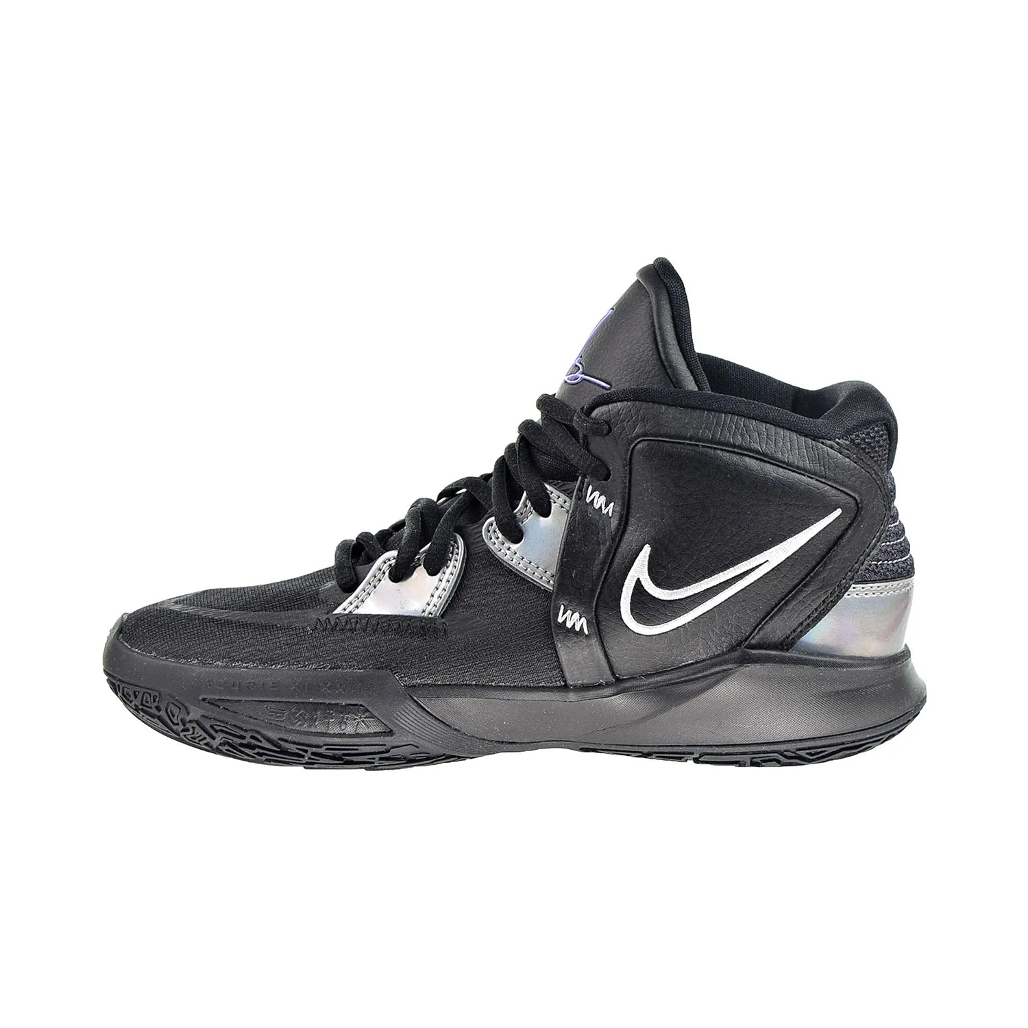 Nike Kyrie Infinity (GS) Big Kids' Shoes Black-Metallic Silver-Concord