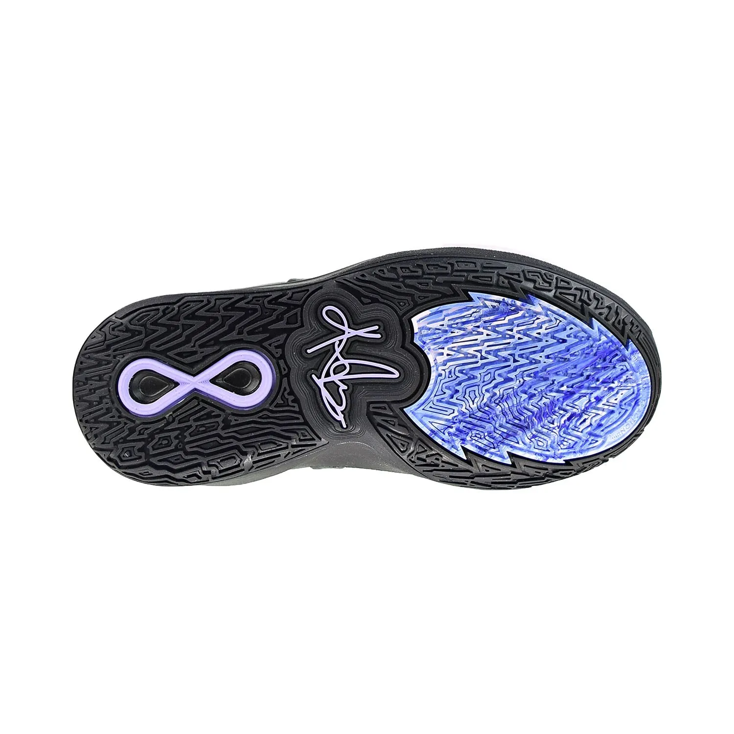 Nike Kyrie Infinity (GS) Big Kids' Shoes Black-Metallic Silver-Concord