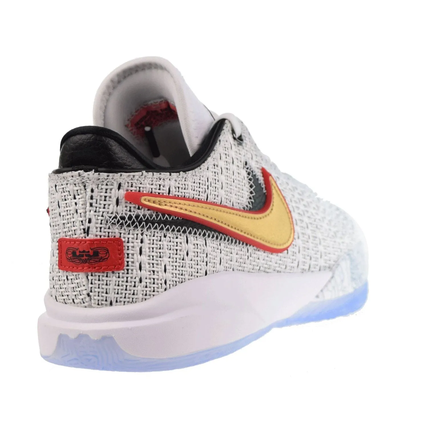 Nike LeBron XX Big Kids' Shoes White-Metallic Gold-Black