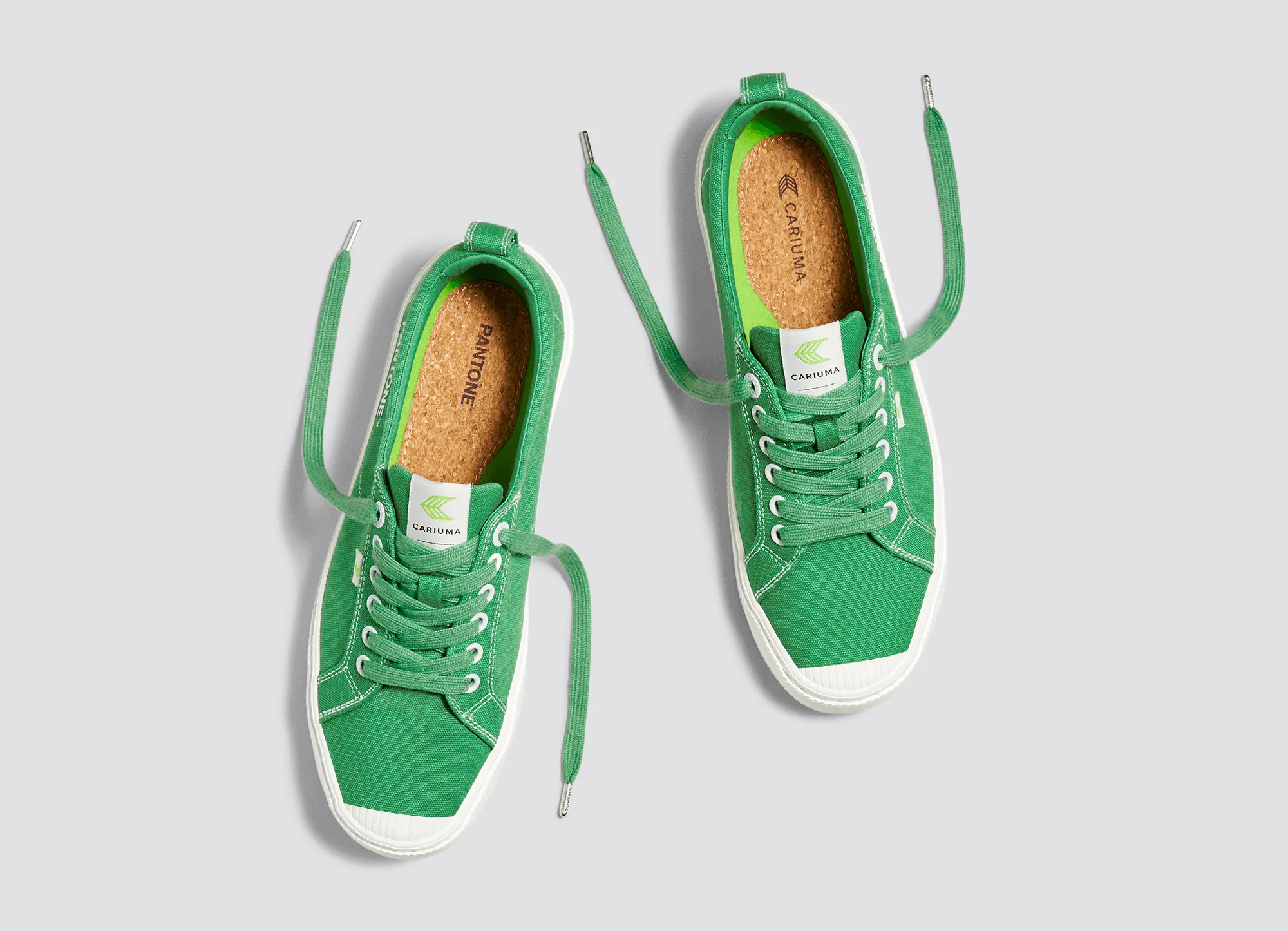 OCA Low Pantone Greenbriar Canvas Contrast Thread Sneaker Men
