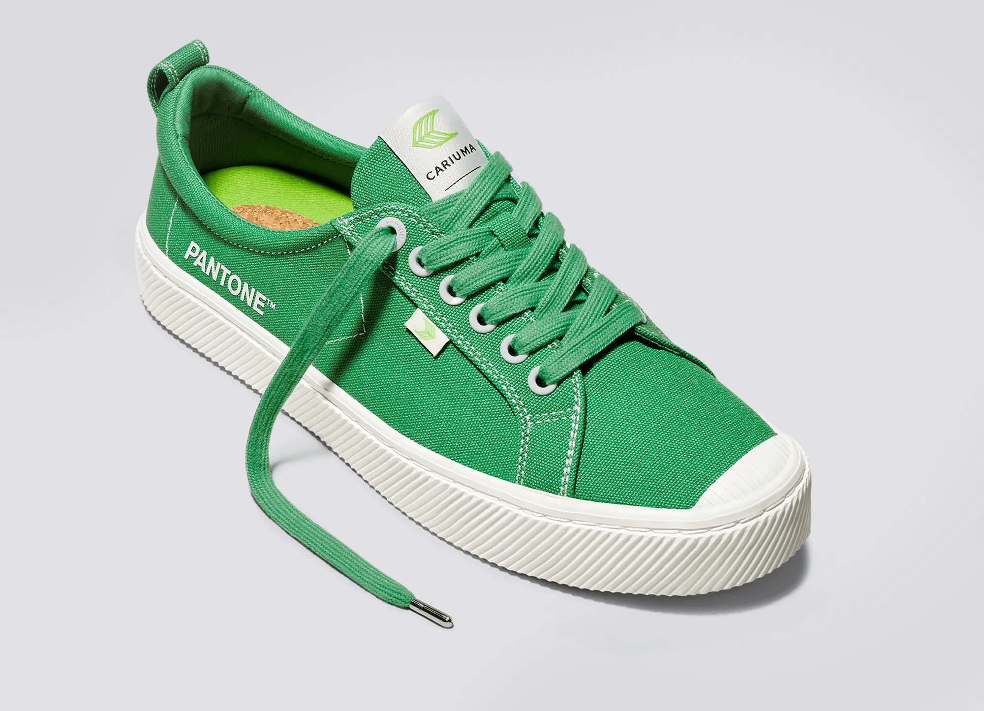 OCA Low Pantone Greenbriar Canvas Contrast Thread Sneaker Men