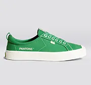 OCA Low Pantone Greenbriar Canvas Contrast Thread Sneaker Men