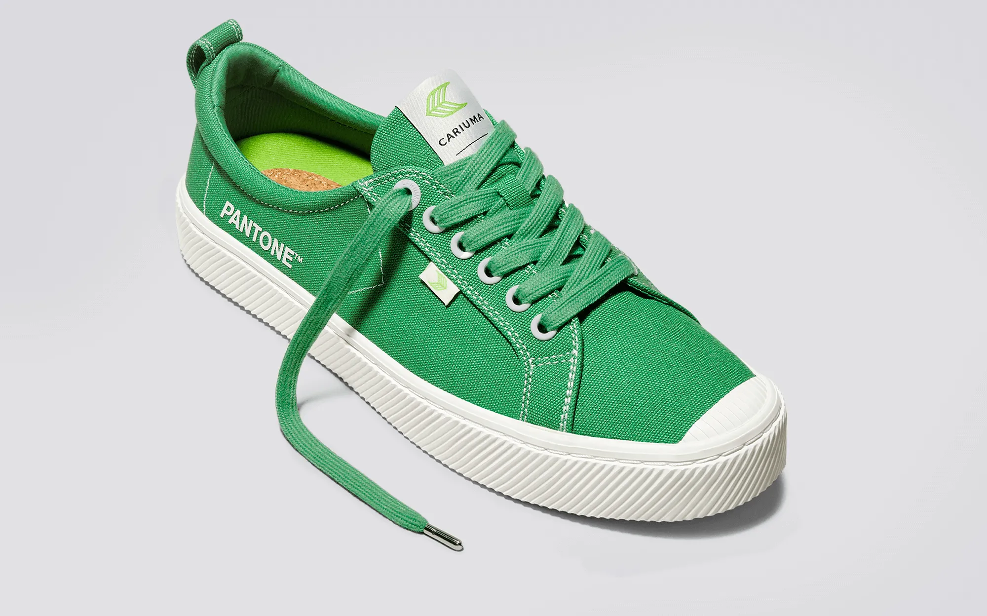 OCA Low Pantone Greenbriar Canvas Contrast Thread Sneaker Men
